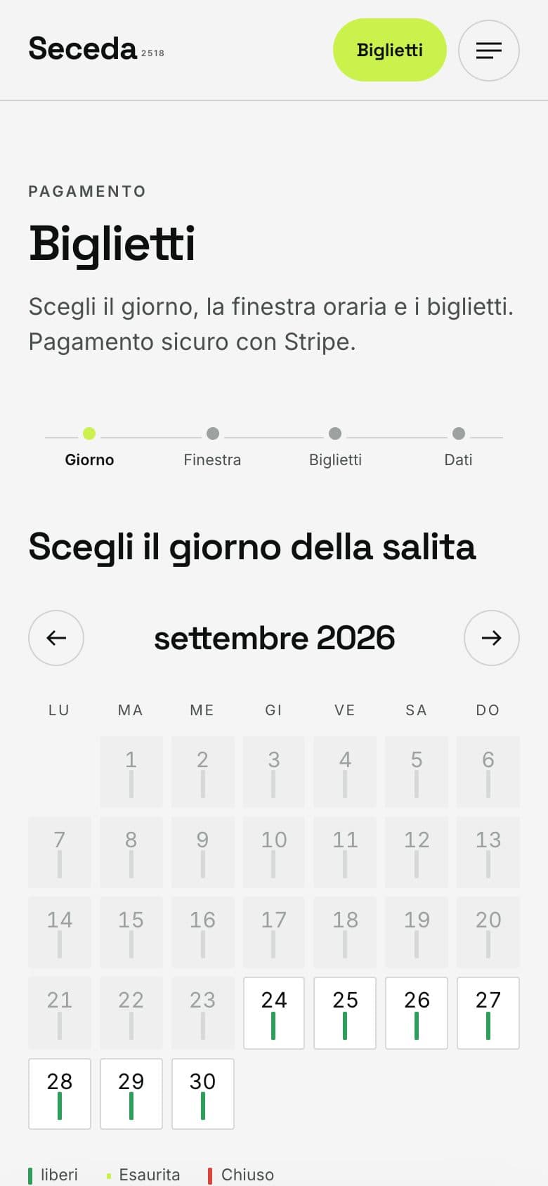 Seceda: schermata 5